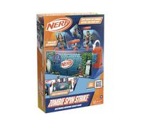 Nerf Zombie Spin Strike Electronic Target Game - Obiettivi rotanti divisi, 3 modalità e gioco multiplayer