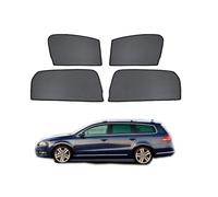 NERHWIVS Tendine Parasole Auto Bambini Tenda Parasole Per Passat B7 Variant 2010-2015 Protezione UV e Privacy Tende Magnetica Finestrini Laterali Posteriore Accessori,4pcs- Front + Rear door