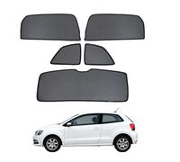 NERHWIVS Tendine Parasole Auto Bambini Tenda Parasole Per Polo 6R Hatchback MK5 2009-2017 Protezione UV e Privacy Tende Magnetica Finestrini Laterali Posteriore Accessori,5pcs