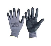 NERI - Guanti Nylon / Nitrile - 'nitran Plus' - Tg. 9