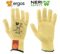 NERI SAFETY 12 PAIA GUANTI Filo Continuo Operazioni Taglienti Abrasive Leggero