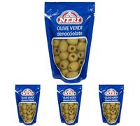 Neri Sottoli - Olive Verdi Denocciolate - Ideali come Condimento per Primi e Secondi piatti, Insalate e come Antipasto - Sapore Delicato e Gustoso - confezione da 740 g