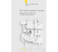 Neriko Musha Doerr The Native Speaker Concept (Copertina rigida)