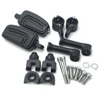 Nero 1.5 " Flusso Lungo Pedane Per Honda Goldwing VTX1300 Ombra Valkyrie Trium