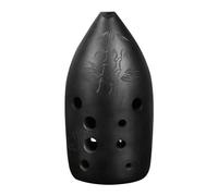 Nero 10 Fori Xun Doppia Cavità Ceramica Ocarina FG Nota Strumento Musicale Cinese Xun Avanzato Professionale (Color : 10 Holes F Note)