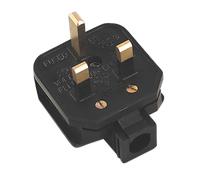 Nero 13A Resistente Spina - Sealey Pl /13/ 3s Nuovo