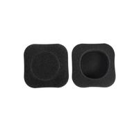 (nero) 2 cuscinetti auricolari in schiuma per cuffie Logitech H150 H130 H250 H151 traspiranti morbidi