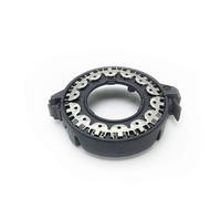 (Nero) 2 pezzi D1S D1R D1C Supporto adattatore per lampadina proiettore in metallo per portalampada