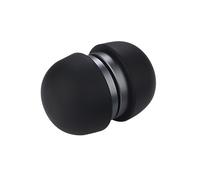 (Nero) 2 pezzi Mini portatile magnetico assorbimento lavabile spugna testa studio scrivania ergonomico