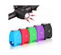 (Nero) 2x Anelli per bicicletta MTB, clacson elettrico impermeabile per bicicletta, anello per manubrio