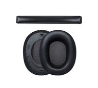 (nero) 3 pezzi/set di cuscinetti auricolari in spugna per archetto in pelle per cuffie Edifier W800BT