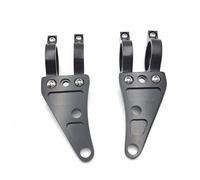 Nero 35mm Giro Signal Morsetto Faro Montante Supporto Per Honda Yamaha Harley