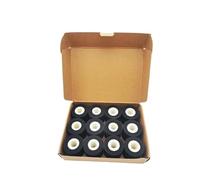 Nero 36x16mm 36x32mm 36x36mm 36x40mm 36x35mm 40x40mm Rotolo di inchiostro for codificatore a caldo for macchina sigillatrice for codifica 380 Per uso fai da te(36mm*12mm(36pcs))