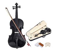 Nero 4/4 Violino Strumento A Corda In Legno Massello Violino Acustico Con Scatola Accessori Per Strumenti Musicali (Color : 4-4)