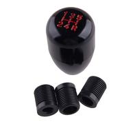 Nero 5 velocità Pomello del cambio universale Universal Gear Shift Shifter Knob