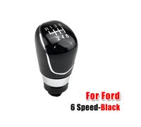 (Nero 6 marce B)5 Pomello del cambio MT a 6 marce Copri leva del cambio Ford