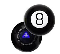Nero 8 puntelli 10CM Magic Ball Prophecy Magic Ball Black 8 puntelli magici giocattoli regalo