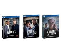 Nero A Meta' - La Trilogia - Staione 1-2-3 - (9 DVD) - Claudio Amendola - Edizione Italiana
