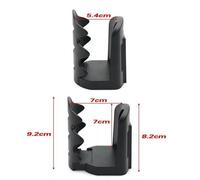 Nero ABS Manubrio Moto Bottiglie Porta Tazza Stand