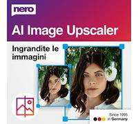 Nero AI Image Upscaler 365 | Nitidire Foto Sfocate | Migliorare Dettagli con Intelligenza Artificiale | Ottimizzazione Immagini | Riduzione Rumore | 1 PC | Windows 11/10