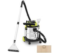 Nero, Argento, Giallo Bidone aspiratutto per tappeti e tappezzeria - 1200 W - 20 L | ulsonix