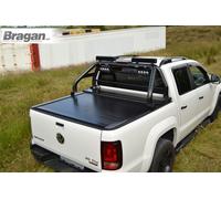 Nero Barra Rollio + Luci LED + Barra Tonneau Per nissan navara D23 np300 2016+