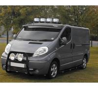 Nero Barra Tettuccio A+ Jumbo Punti + LED Per citroen jumper relay 2014 + Van