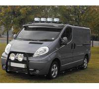 Nero Barra Tettuccio LED + Punti Per volkswagen Multivan T7 2024 + Piatto Van