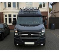 Nero Barra Tettuccio C + LED + Jumbo Pois Per Renault master 2018-2024 Medio