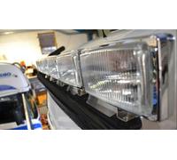 Nero Barra Tettuccio - Tipo B + LED + Rettangolare Punti Per DAF XF 106 2013+