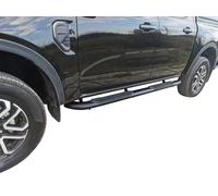 Nero Barre Laterali - Curvo Per ford ranger 2023 + 4x4 Lato Tubi Accessori