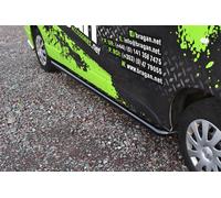 Nero Barre Laterali Curvo Per ford transit tourneo custom Swb 2018 - 2023