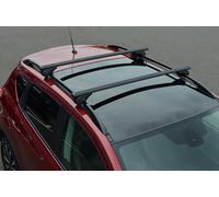 Nero Barre Portapacchi Per Tettuccio suzuki sx4 (2006-14) 100KG Bloccabile