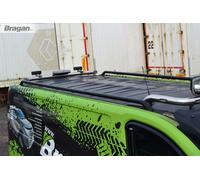 Nero Barre Tettuccio Cremagliera + a Croce Per nissan nv300 Swb 2014 - 2021 Van