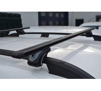 Nero Barre Tettuccio + Portapacchi Per peugeot partner tepee 2008-2016 Supporto
