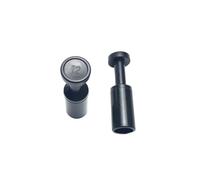 Nero / Bianco 4 6 8 10 12 14 16 Mm 1/8 3/16 1/4 5/16 3/8 1/2 " Pollici PP Pneumatic Air End POM Plastica 1 Pz(Black,4.76mm 3l16 Inch)