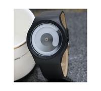 (Nero Bianco B) 2024 Vera Pelle Impermeabile Future New Concept Orologio Colorato Tide Uomo Tide Donna