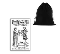 Nero & Bianco Rider-Waite Tarocchi Carte Strato & Guida US Giochi Sistemi Con