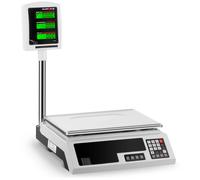 Nero, Bianco Selezionatrice ponderale - 30 kg / 1 g - 34 x 23 cm - 6 display LCD | Steinberg Systems
