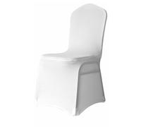 Nero Bianco Spandex Coprisedie per Banchetto Nuziale Festa Evento Decor 1-150pcs