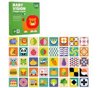 Nero Bianco Stimolazione Visiva Bambino Stimolazione Visiva Carta Bianca Nato Alto Contrasto Baby Book