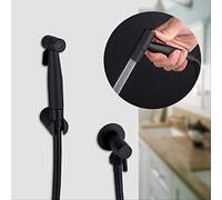 Nero Bidet Rubinetto Bagno Bidet Rubinetto Wc Miscelatore Doccia Igienica Pulito Doccia Musulmana Bidet Portatile Pistola Spruzzatore Y50057