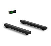 Nero Bilancia industriale - 1500 kg / 0,5 kg - 100 x 10 cm - Bluetooth - LCD esterno | Steinberg Systems