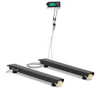 Nero Bilancia industriale - 5000 kg / 1 kg - 100 x 10 cm - LCD esterno | Steinberg Systems