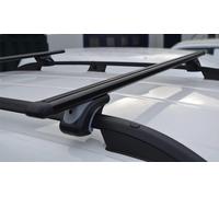 Nero Bloccaggio Barre Portapacchi + Forma A Per ford transit tourneo connect