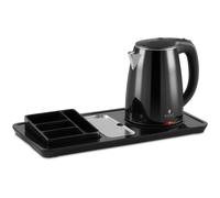 Nero Bollitore elettrico - Stazione tè e caffè - 1,2 L - 1800 W - Senza cavo | Royal Catering