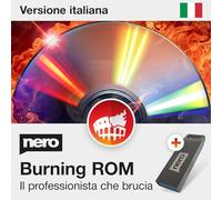 Nero Burning ROM 2026 su Chiavetta USB | Software di Masterizzazione CD DVD Blu-ray | Copia, Ripping e Backup Dati | Licenza a Vita 1 PC | Windows 11/10/8/7
