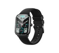 (Nero) C61 Smartwatch Schermo intero da 1,9 pollici Chiamate Bluetooth Cardiofrequenzimetro Oltre 100
