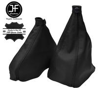 Nero Cambio IN Pelle & Freno a Mano Ghetta Bagagliaio Set Per Alfa Romeo Gtv