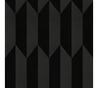 Livingwalls carta da parati TNT con motivo geometrico in nero metallizzato - carta da parati grafica moderna 10,05 m x 0,53 m di COSMOPOLITAN - 790868